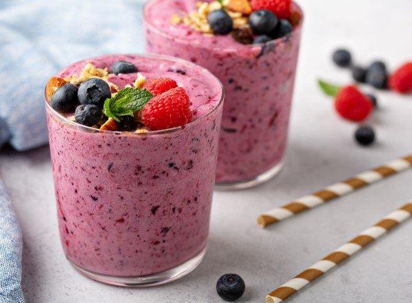 Böyürtkən smoothie