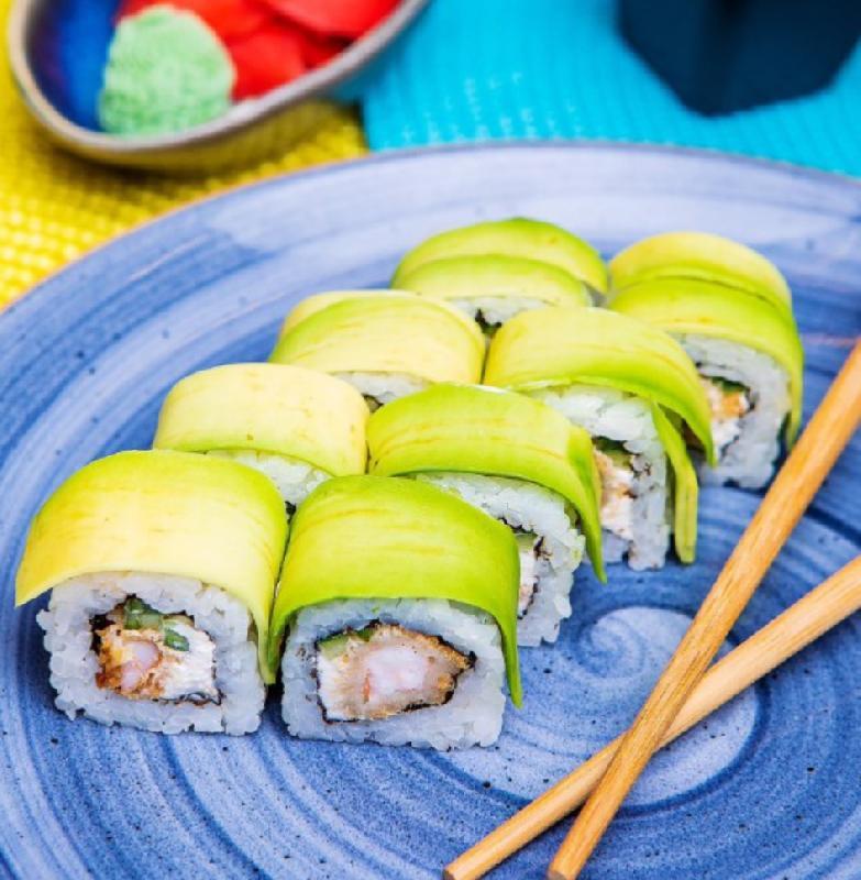 Ebi Avocado  Roll