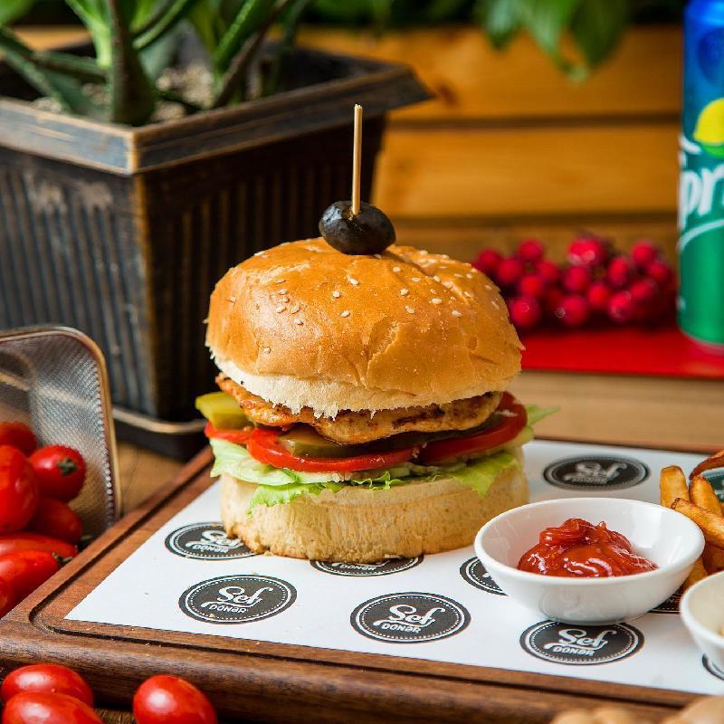 Meksika sayağı burger
