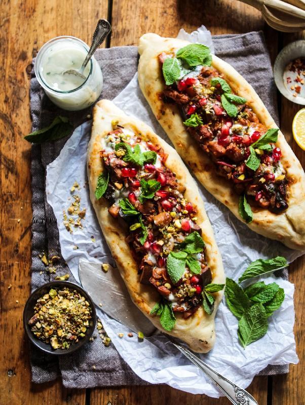Vegeterian Pide