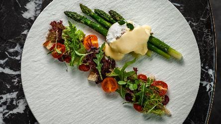 Sous Vide Grilled Asparagus