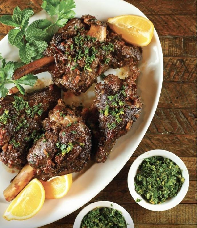 Aromatik Otlar İlə Quzu əti