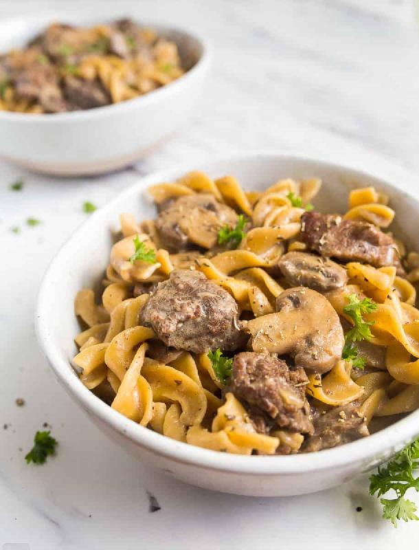 Beef Stroganoff