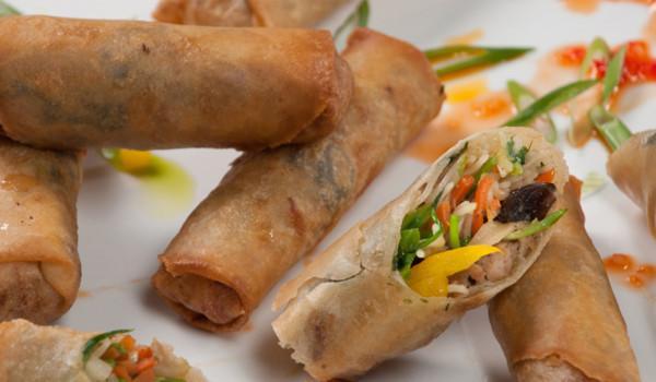 Спринг ролы с курицей и овощами