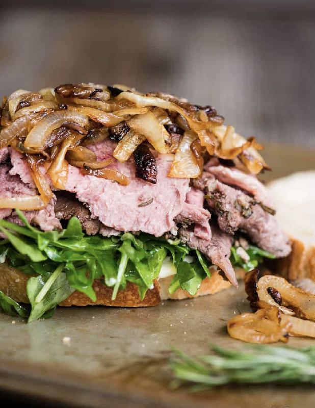 Prime beef sandwiches