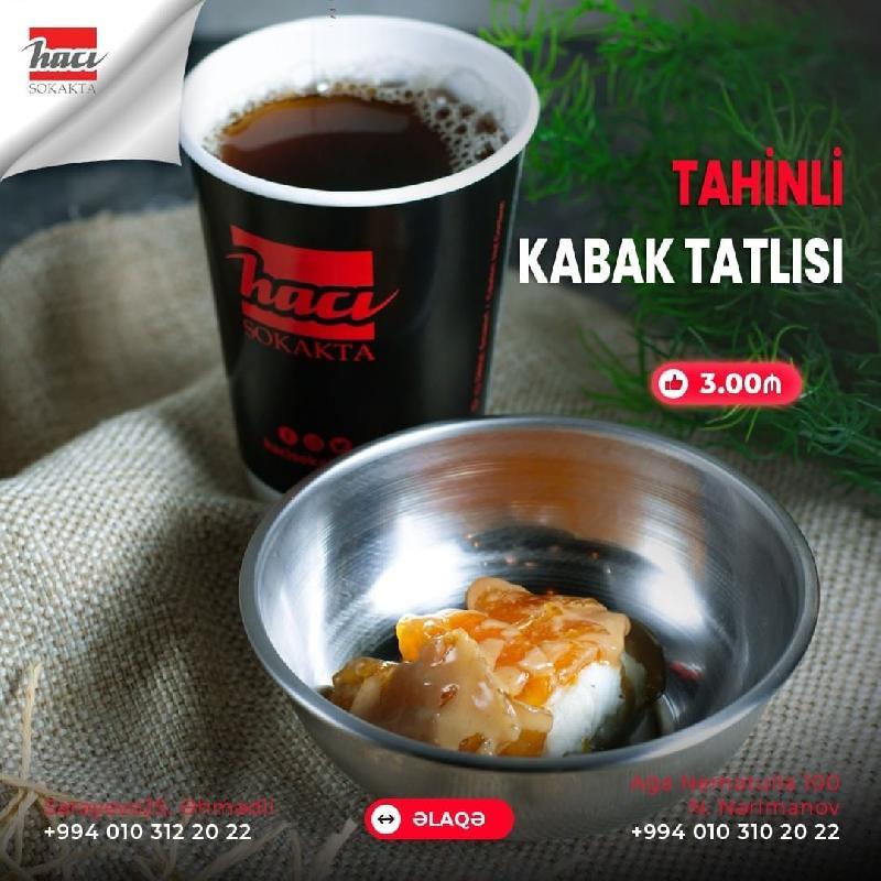Tahinli kabak tatlısı 