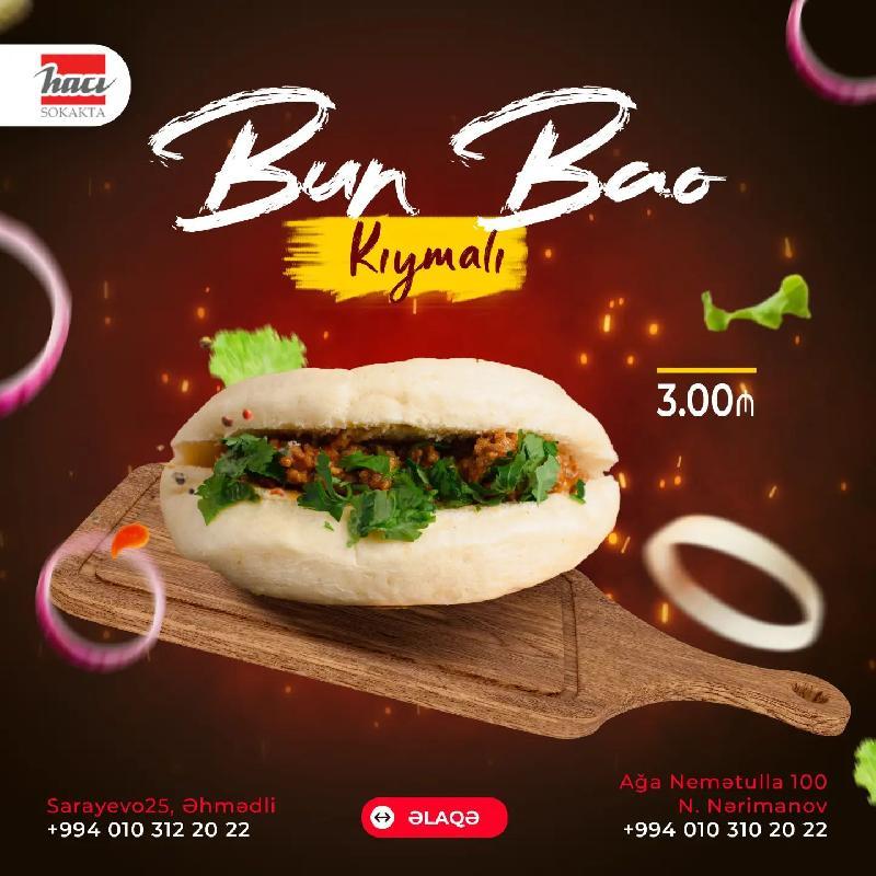Bun bao kıymalı