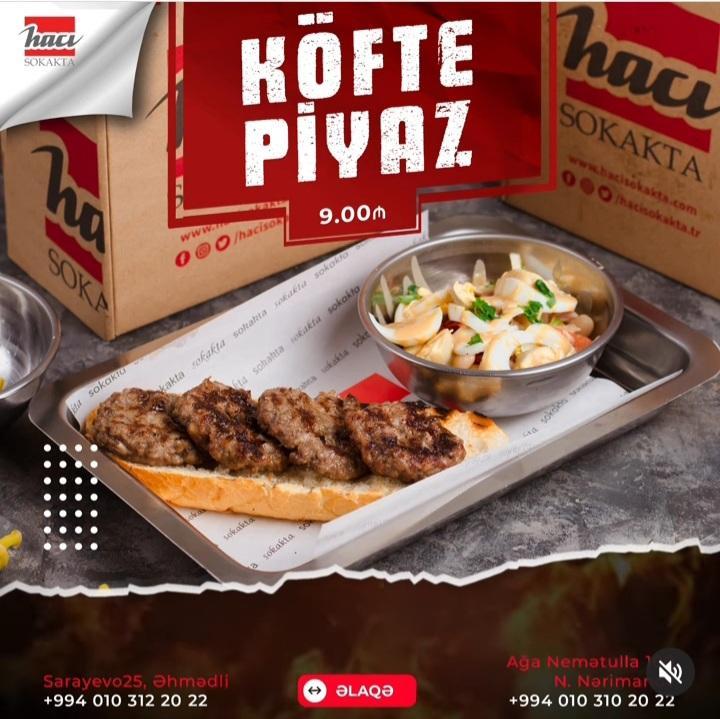 Köfte piyaz 