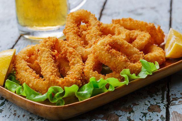 Кальмары фри