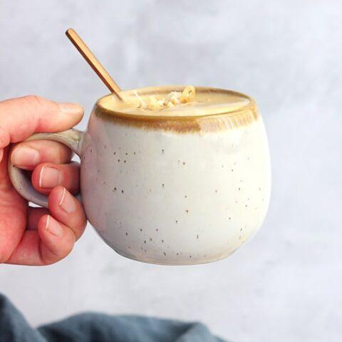 Almond/Coconut milk latte