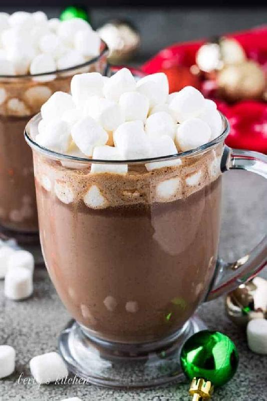 Cocoa with marshmellow