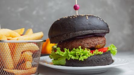 Black burger