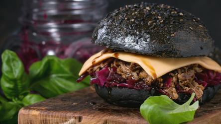 Black burger