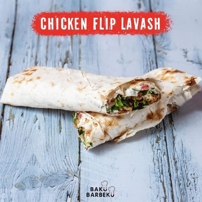 Toyuq Dönər Lavaşda