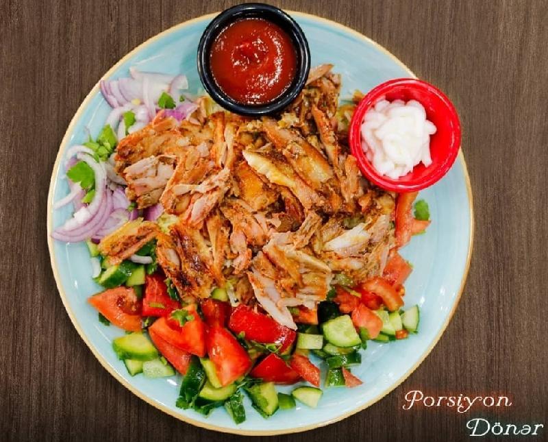 Porsion Dönər Toyuqla 