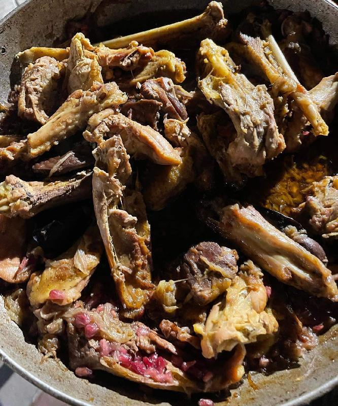 Hinduşka nar qovurma 