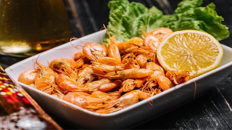 Okean Krevetkası Qızartma