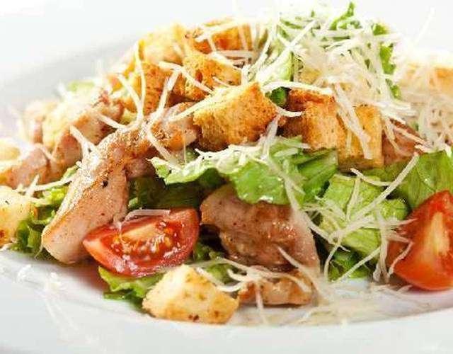 А-ля Цезарь с курицей