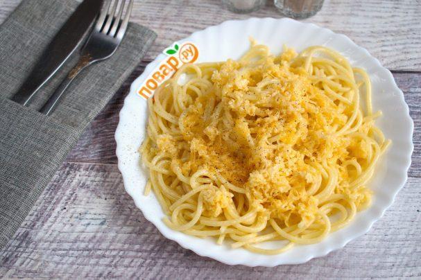 Лапша со сливочным маслом 