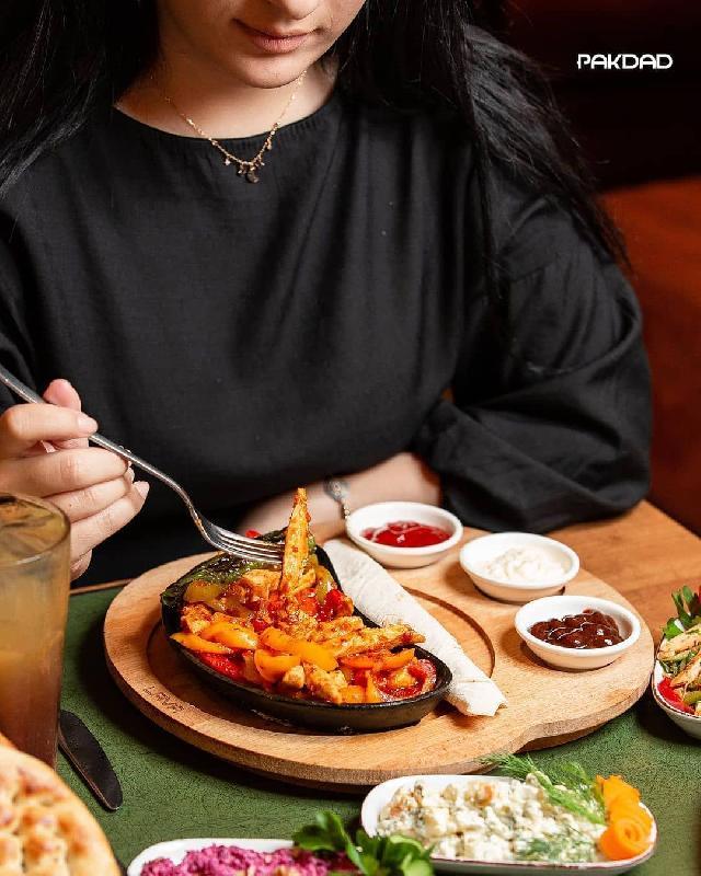 Toyuq Fajitas