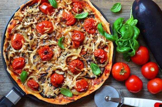 Vegeterian pizza