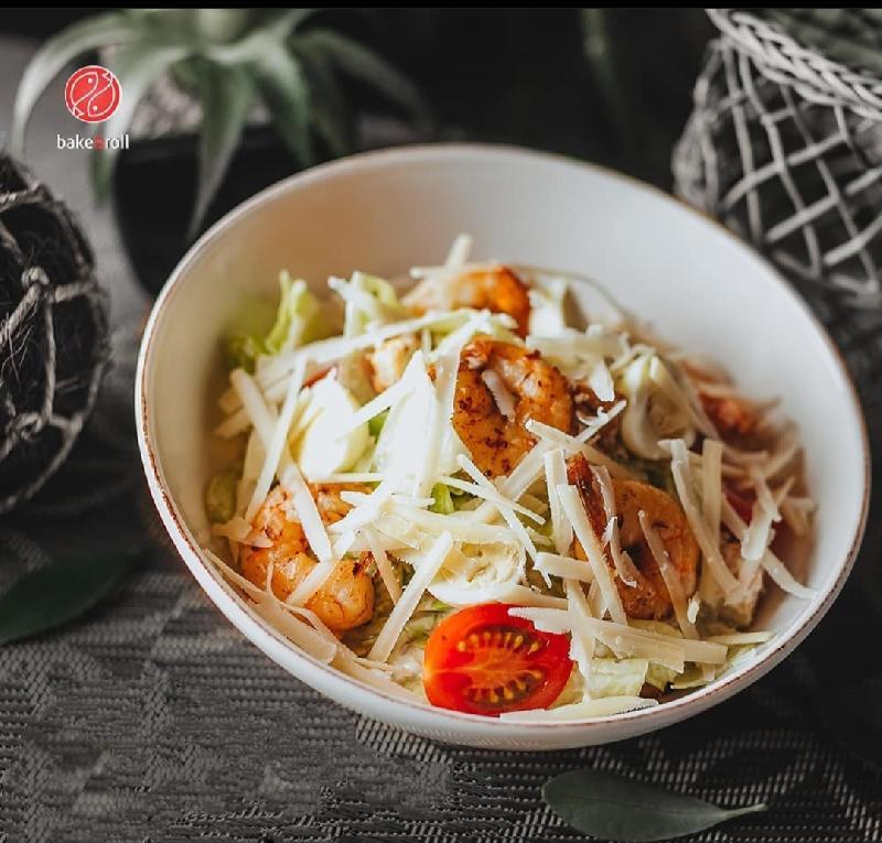Krevetkalı Sezar Salatı
