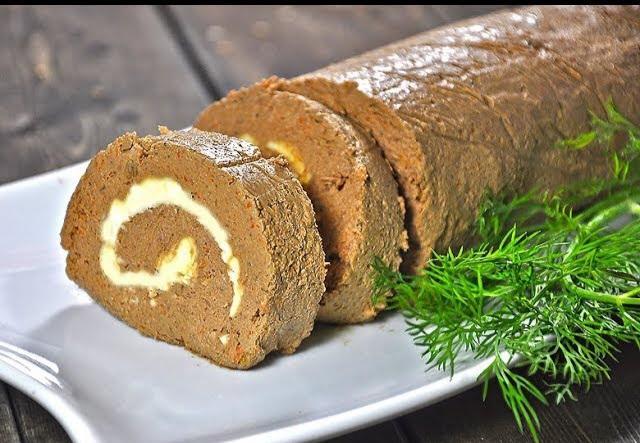 Paştet dana ciyəri ilə