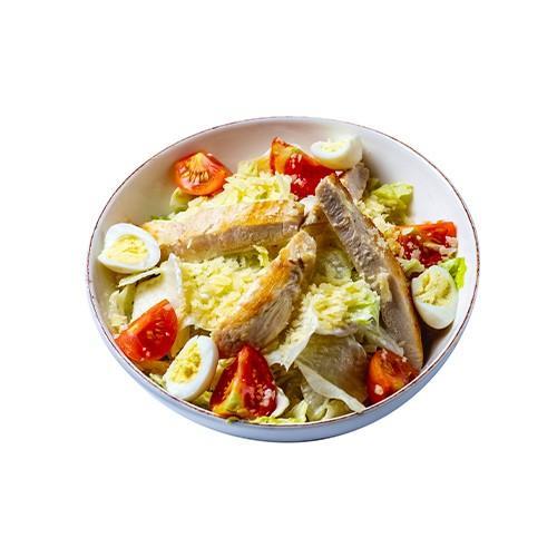 Sezar salatı krevet ilə