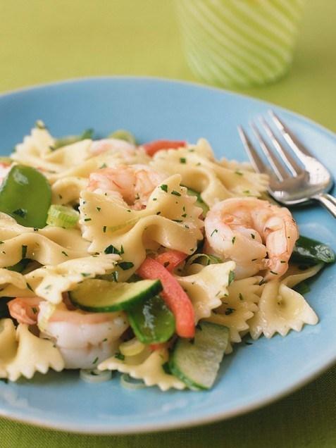 Фарфалле с морепродуктами