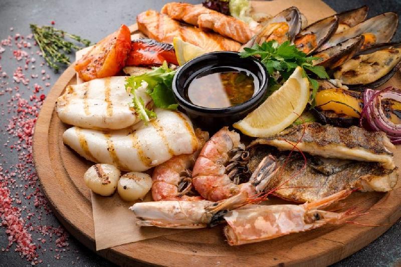 Микс гриль из морепродуктов