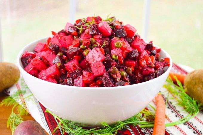 Vinegret salatı