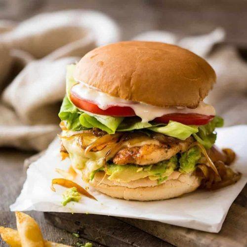 Chicken burger