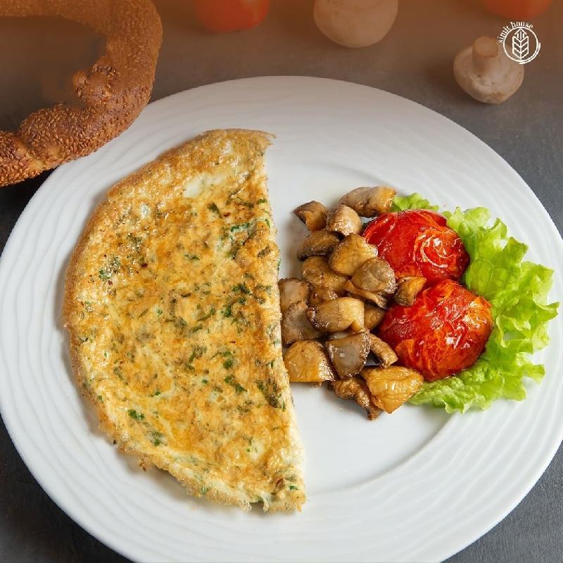 Otlu omlet