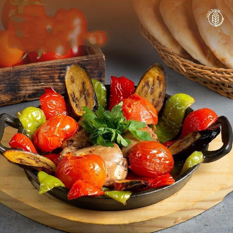 Sebzeli tavuk kebap