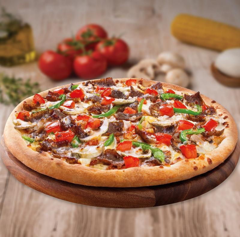 Et dönerli pizza