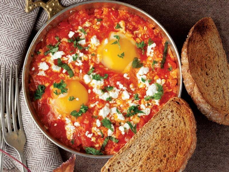 Peynirli menemen