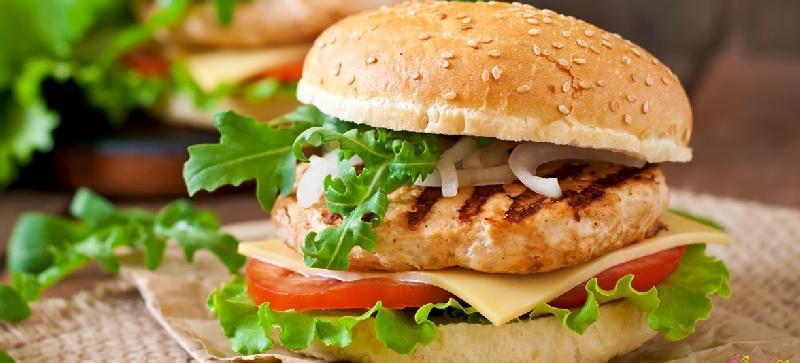 Burger toyuq