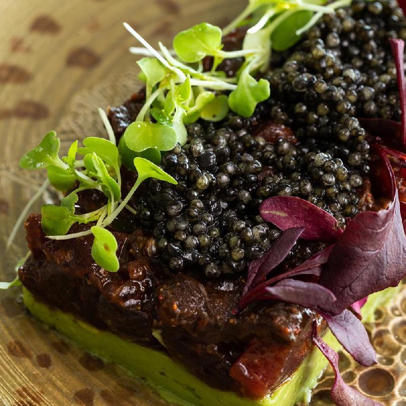 Tuna Marin with Caviar