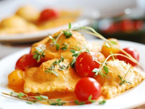 Ravioli with Spinach & Ricotta 