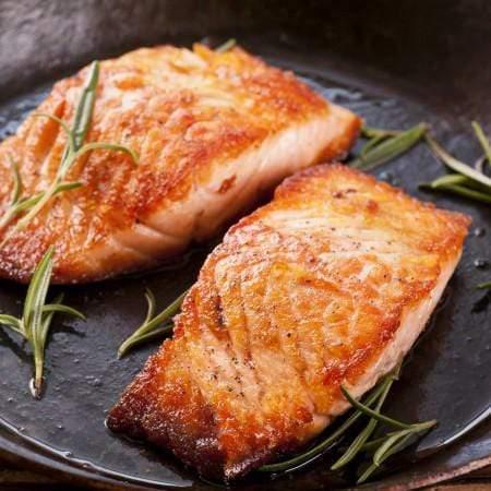Crispy Organic Scottish Salmon