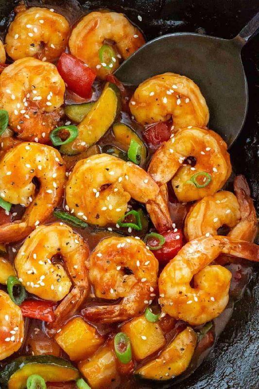 Wok Vegetables with Chili Garlic Sauce (V)