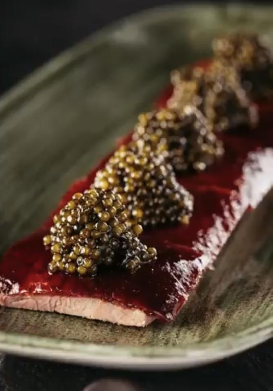 Roast Duck with Chinese Caviar