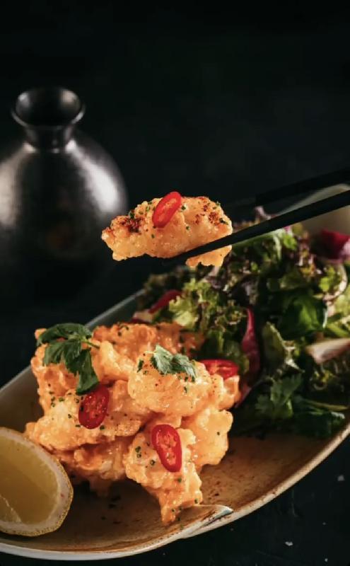 Bang Bang Scampi Tempura