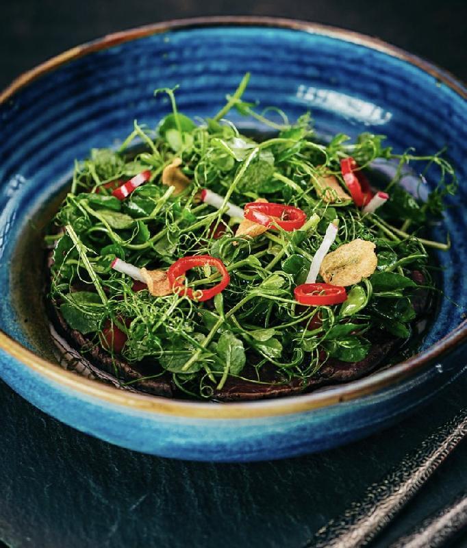 Seared Beef Tataki Salad with Ponzu Sauce