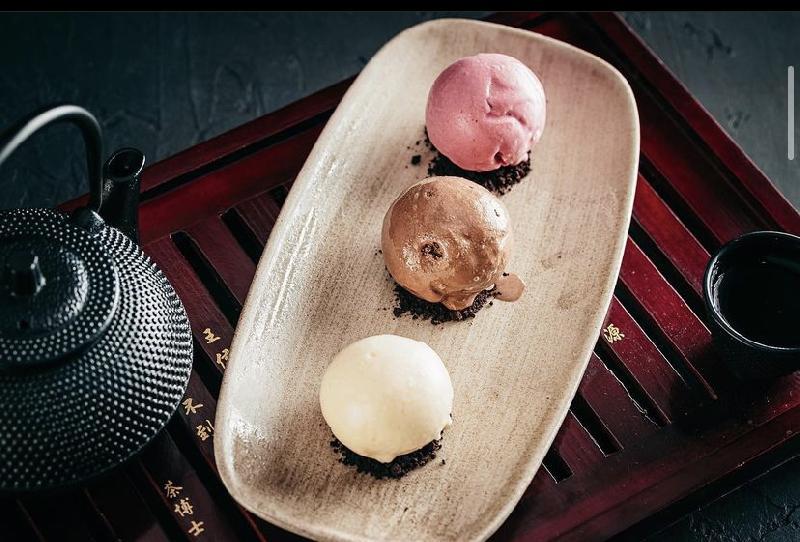 Selection of Ice Cream and Sorbet