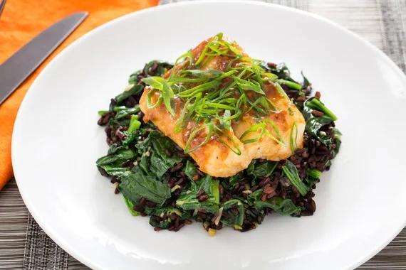 Grilled Silver Cod with Yuzu Miso Sauce