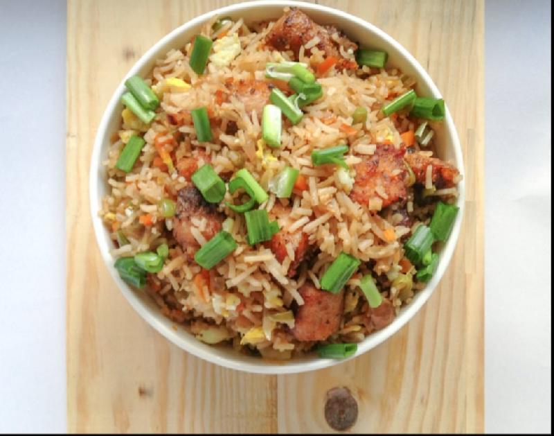 Fried rice Fish