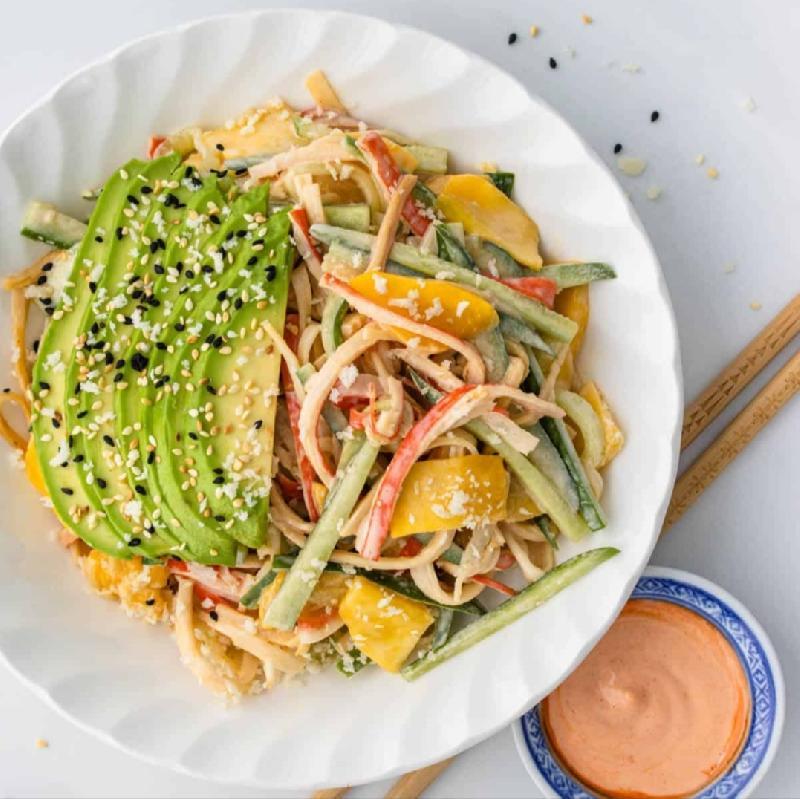 Japanese crab salad