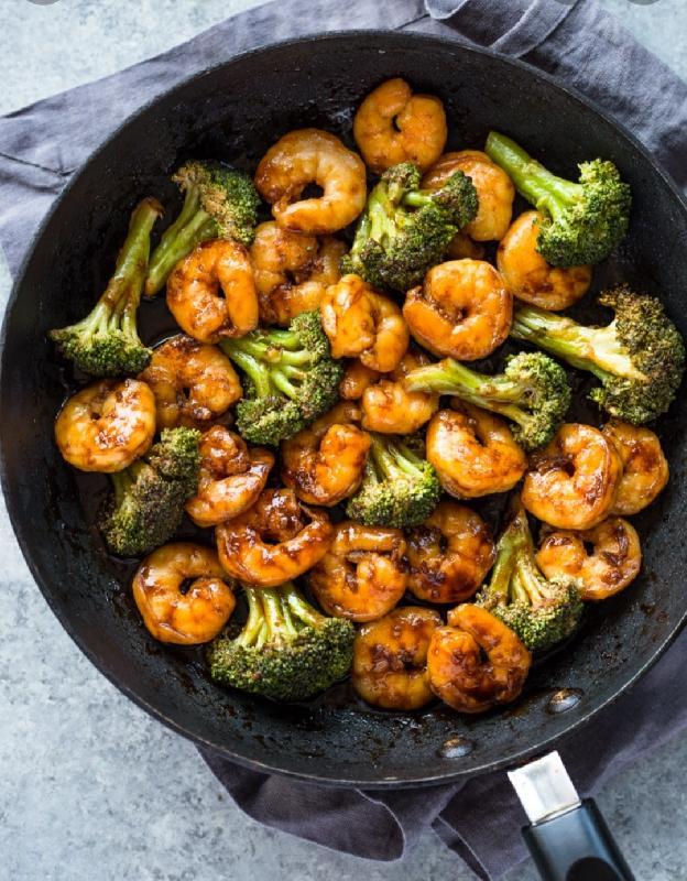 Shrimps Teriyaki