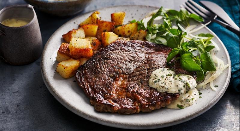 Rib-eye steak